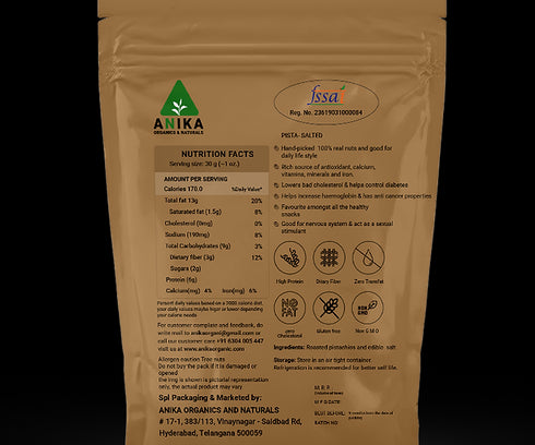 Pista - Salted (Shell) A1